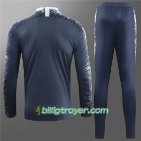 Frankrike  2 Stars Trenings Collegegenser Set Blå 2018